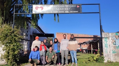 Instalan la luz solar en el Comedor Mateo: La historia de "La Negri" Roldán y su trabajo solidario