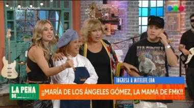 FMK, su banda y su mamá en La Peña del Morfi: “Se nos está por cumplir el sueño"