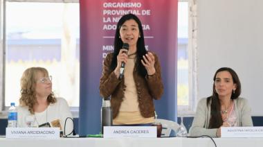 Andrea Cáceres lideró un encuentro para coordinar acciones en favor de la niñez y adolescencia en Buenos Aires