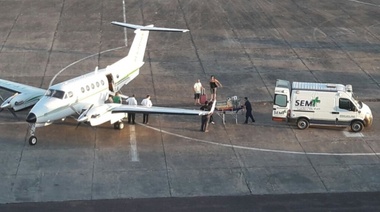 Se consiguió una cama en Esteban Echevarría y aguardan la mejora del clima para el vuelo