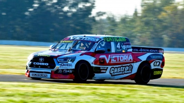 Marcos Castro cerró su fin de semana con un cuarto lugar en el TC Pista Pick Up
