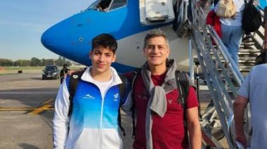 Jeremías Taien Torales, el nadador de Necochea que busca brillar en el Campeonato Nacional de Aguas Abiertas en Brasil