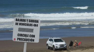 Intensificarán controles en la playa para prevenir estacionamiento irregular de 4x4