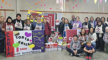 ¿Antojo de tortas fritas? Podés ayudar a Cáritas Necochea y "organizar la esperanza" este 7 de junio