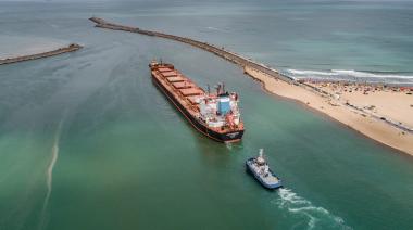 Puerto Quequén superó todas las marcas: año récord en carga y movimiento de buques