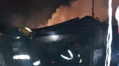 Incendio en una vivienda de calle 85 entre 64 y 66