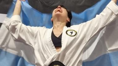 De Quequén es la nueva campeona de  Taekwondo International