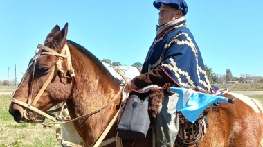 Un necochense y un chivilcoyano comenzaron su travesía a caballo y realizarán más de 2.000 km.