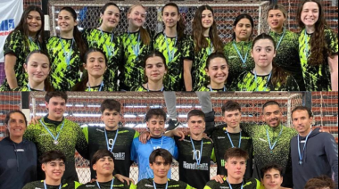 Handball en Necochea: Tanto las chicas como los chicos ganaron el campeonato provincial