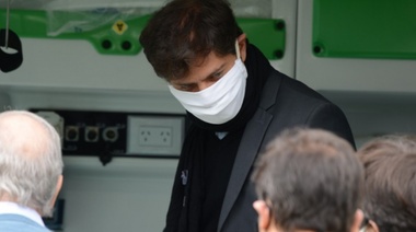 Kicillof confirmó que dio positivo de coronavirus