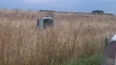 Robo y vuelco en Lobería: Adolescente de 17 Años protagonizó incidente con una camioneta