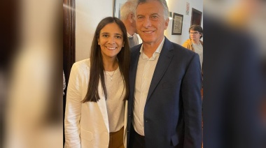 Vallota compartió con Mauricio Macri en la escuela para candidatos