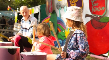 Por un Festival Infantil más amigable presentaron el "Espacio Azul"