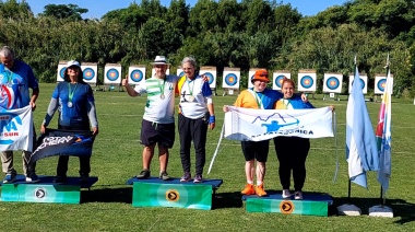 Daniela Gil se consagró subcampeona nacional y ganó el oro en equipos mixtos en la Final Nacional de Tiro con Arco