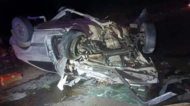 Fatal accidente en Ruta 55: Fallece quequenense en un choque frontal