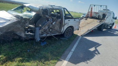 Falleció un joven de 20 años tras un fuerte choque en ruta 228