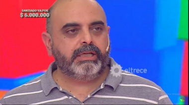 Emocionante participación de un necochense en "Los Ocho Escalones" de Canal 13