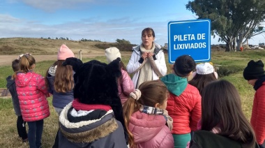 Este fin de semana hubo acciones en San Cayetano por el día del reciclado