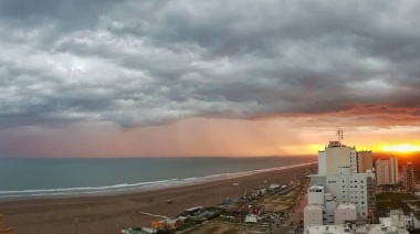 ¿Qué tiempo hace hoy en Necochea? Pronóstico del lunes con posibles tormentas por la noche