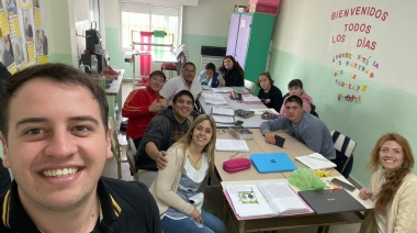 San Cayetano: Funcionarios abordaron la gestión de residuos en la Escuela 501