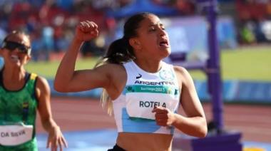 Medalla de oro para Araceli Rotela, atleta con el corazón entre Necochea y Lobería