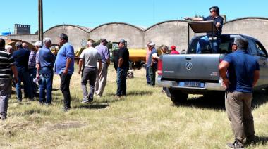 San Cayetano: Subastando maquinaria en desuso Gargalione recaudó 22 millones