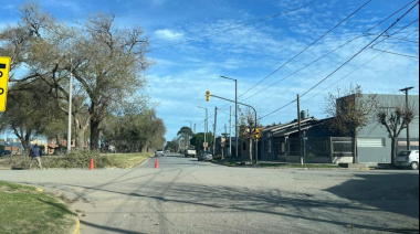Cruce más seguro: instalaron un semáforo en la transitada avenida 58 y calle 81