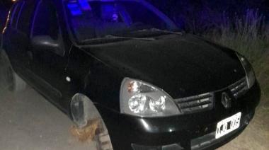 Atrevido robo en un after beach: Le dejaron el auto sobre tacos de madera