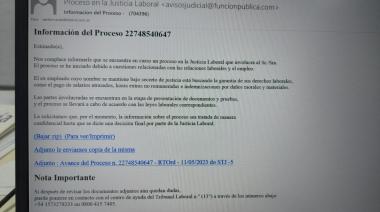 Alerta en Necochea: Colegio de Abogados advierte sobre estafas por notificaciones falsas de procesos judiciales