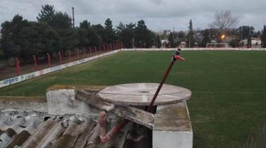 Robaron el tanque de agua de la cancha de Mataderos