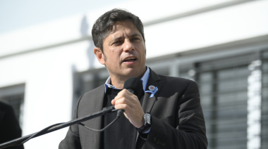 Kicillof en 25 de Mayo: la Provincia se hará cargo de un CAPS ante la "mezquindad" del intendente