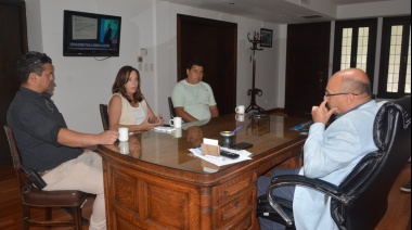 Viviendas de UATRE: Sánchez Jauregui se reunió con el intendente de Balcarce