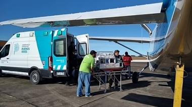 Un bebé prematuro lucha por su vida: Fue trasladado en avión desde Necochea hasta La Plata