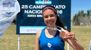 Desde San Cayetano al podio: Paula Rizzi brilló en el Campeonato Nacional U16