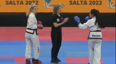Video: Así fue la pelea final de la necochense Katherine Pirello como parte de la Selección Argentina