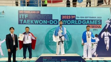 Emiliano Dupor se consagró Campeón Mundial de Taekwondo