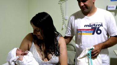 San Cayetano recibe con alegría a Emilia: La primera bebe de este 2024