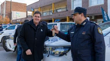 San Cayeano:  Diez nuevos patrulleros cero kilómetros para la policía