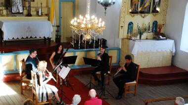 Quinteto Municipal "Vientos de Olavarría" ofrece un concierto imperdible en San Cayetano