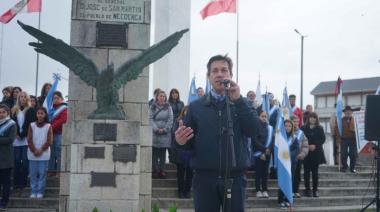 Rojas: “La manera de honrar a San Martín es construir una sociedad más libre, más justa y con más unión”