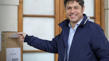 Kicillof: “Hay que votar pensando en los demás. El egoísmo no lleva a ningún lado”