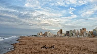 Jueves mayormente nublado en Necochea: temperatura máxima de 22°C y sin lluvias