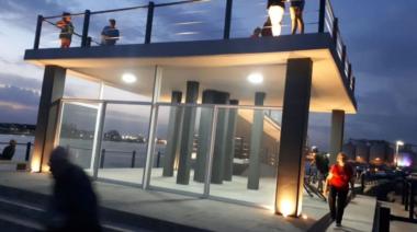 El Mirador de la Escollera Norte se renueva: Puerto Quequén apuesta por el turismo y la seguridad