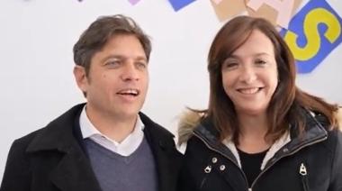 Kicillof bancó a compañeros y compañeras de la "Casa de Axel" en Necochea
