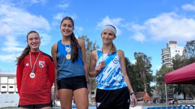 “Fue una experiencia única”: la atleta de Necochea que pospuso su viaje de egresados y escribió un capítulo del atletismo nacional