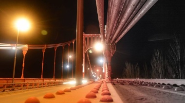 Este martes cortarán el tránsito en el Puente Colgante que une Necochea con Quequén