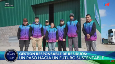 TN mostró la Planta de Separación de Residuos de Necochea