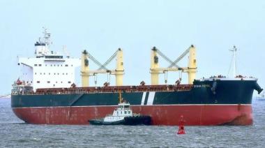El buque Ocean Royal permanece retenido en Puerto Quequén por deudas