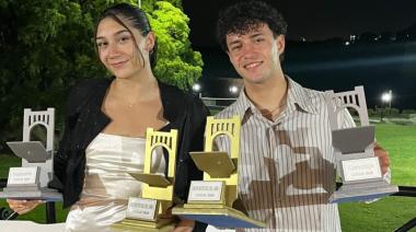 Guadalupe Angiolini y Manuel Trípano, los mejores deportistas de Necochea en 2024