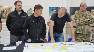 Kicillof encabeza el comité de crisis en Bahía Blanca
